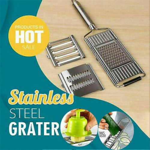NEW Stainless Steel Portable Multi-purpose Vegetable Slicer New Type, Multi-function Kitchen Vegetable Slicer 2