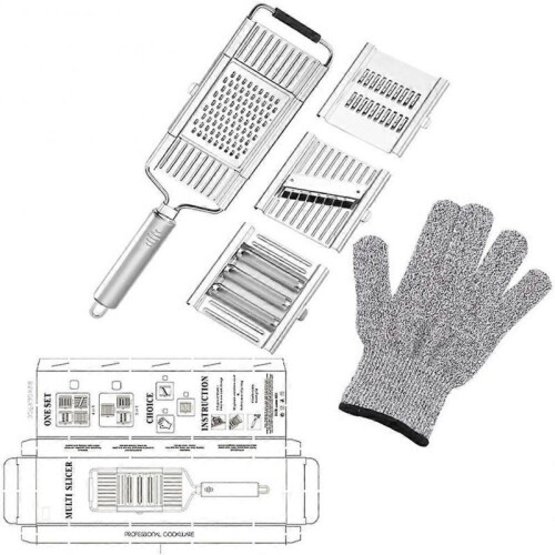 NEW Stainless Steel Portable Multi-purpose Vegetable Slicer New Type, Multi-function Kitchen Vegetable Slicer