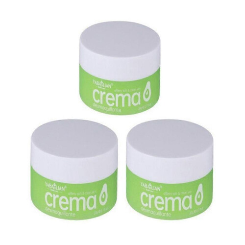 3pcs Avocado Makeup Remover Cream