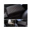 (Wave Pattern, Black) Optimismk Sponge Car Armrest Box Pad Universal Style, Memory Cotton Car Armrest 1