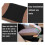(Wave Pattern, Cayenne) Optimismk Sponge Car Armrest Box Pad Universal Style, Memory Cotton Car Armrest 3