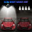 (B Style A 2pcs) 1~5PCS 6 Blades Deformable LED Garage Light E27/E26 Adjustable Shop Top Ceiling 5