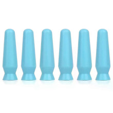 Linsenentferner und -einsetzer, Vent Free Contacts für harte Kontaktlinsen und künstliche Augen, 6 Stück