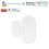 (2PCS) ZigBee Smart Window Door Gate Sensor Detector Security Alarm for Alexa Google 1