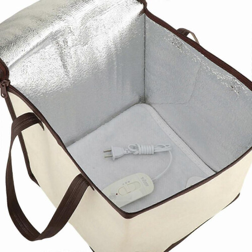 (20L,Beige)Sourdoughs Starter Warmer Thermal Bread Warming Mat for Butter Cheese Yogurt 20L 2