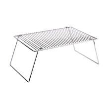 Folding Campfire Grill Multipurpose Camping Grill for Picnics Hiking Fishing