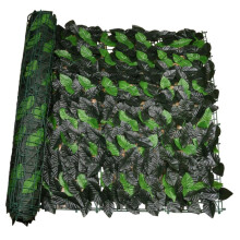 (Optional, Dark Green 0.5x1m) Artificial Leaf Privacy Fence Wall Screen Faux Vine Leaf Decoration for Yard Light Green 0.5x1m