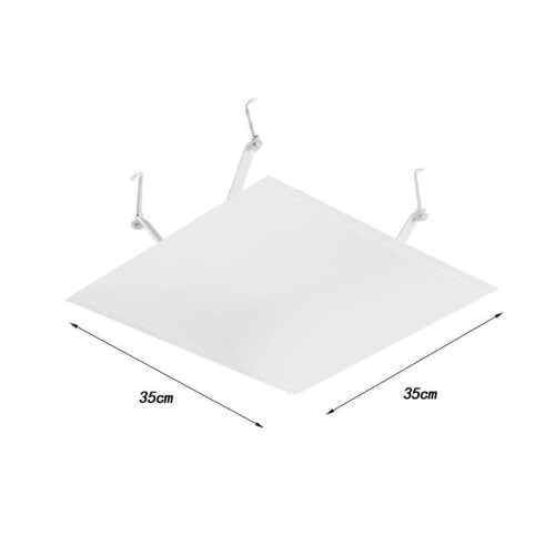 Air Conditioner Vent Deflector Prevent Direct Blowing for Ceiling Windscreen 35x35cm 1
