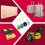 (As show, One size) 5 Pcs Security Padlocks, 3 Digit Security Cable Combination Padlock, Code Padlock, Luggage Padlock, for Suitcase, Travel Bag, Locker or Backpack 4