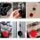 (As show, One size) 5 Pcs Security Padlocks, 3 Digit Security Cable Combination Padlock, Code Padlock, Luggage Padlock, for Suitcase, Travel Bag, Locker or Backpack 5