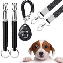 (As show, One size) Pet Training Supplies Training Dog Whistle Set Dog Whistle Dog Whistle Pet Dog Whistle Ultrasonic Dog Whistle Dog Whistle(Package 3)