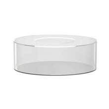 Cake Stand Flower Holder Floating Cake Riser for Wedding Bridals Engagements 15cmx10cm with cover
