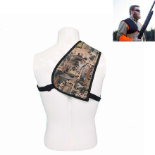 (As show, One size) Shotgun Shockproof Shoulder Pad Hunting Shoulder Recoil Shield Pad camouflage