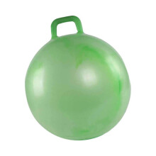 (55cmx55cm, green) Jumping Ball Exercise Ball Funny Indoor and Outdoor Games School Bouncy Ball green