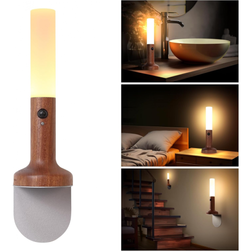 Generic Motion Sensor Night Lights Gen 2, Magnet Body Sensor Light, Rechargeable LED Light Portable Stairway, 2