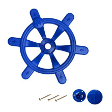 Pirate Ship Steering Wheel Children Swingset Steering for Backyard Swings Set blue
