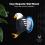 Bald Eagle Wall Light,Night Light with Remote Control, Magnetic Wall Mounted Eagle Lamp for Bedroom, Living Room Removable Charging Eagle Light 6