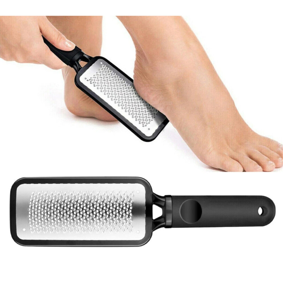 Stainless Steel Foot File Scraper Grater Pedicure Rasp Callus Remover Tool
