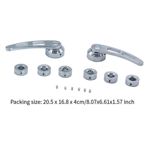 4-1/4" Door Handle Kit Spare Part Reliable Replacing for Chevy for Ford 1