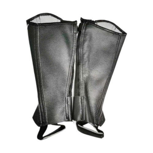 (XL,Black)Equestrian Boot Tops Protector Equestrian Half Chaps Horse Riding Boot Cover S