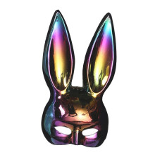 Rabbit Ears Mask Women's Bunny Costume Masks Funny for Masquerade Theaters Colorful