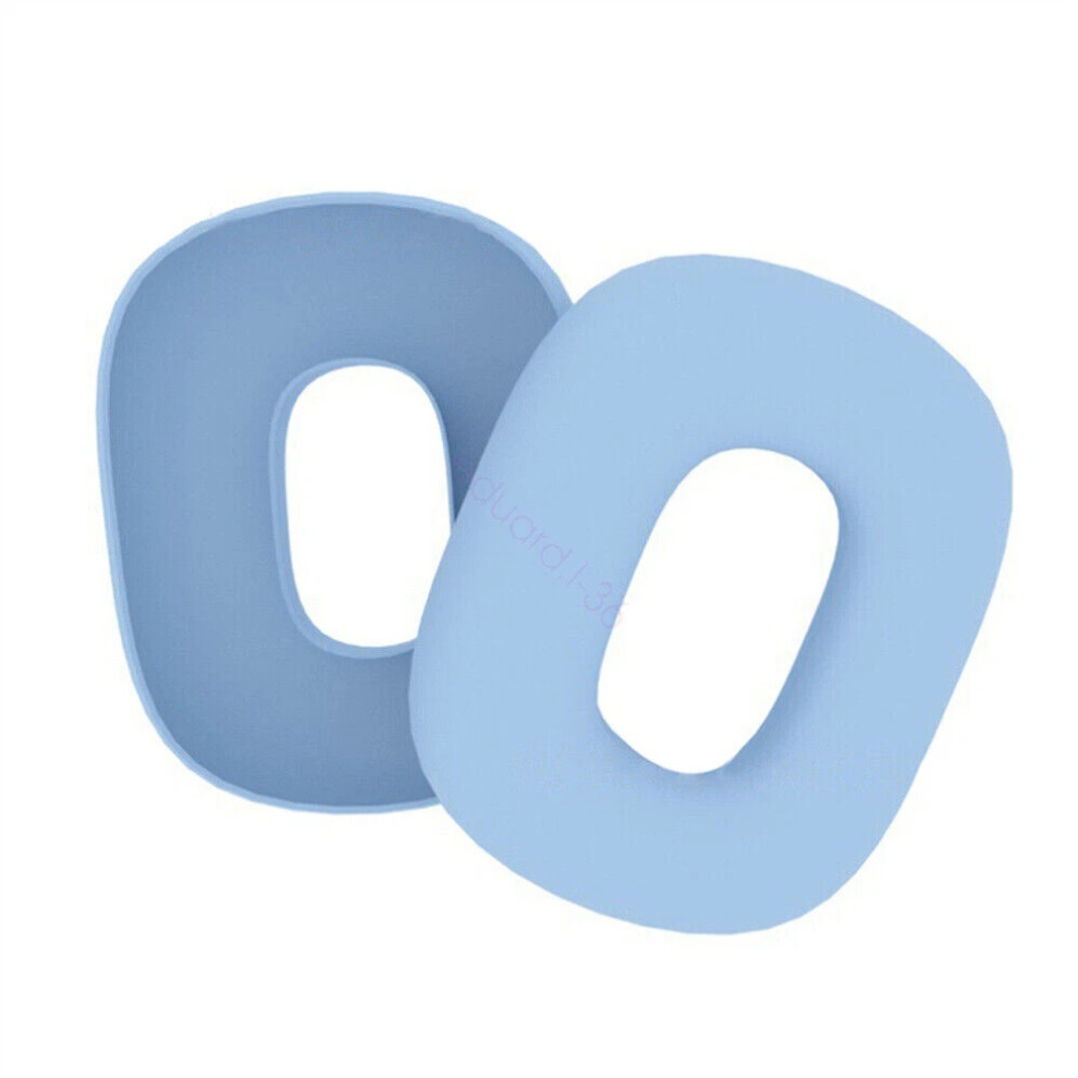 ( Blue) Au For Airpods Max Earmuff Cover Headphone Cushion Ear Pads Silicone Replacement Light/Blue 6963793728602
