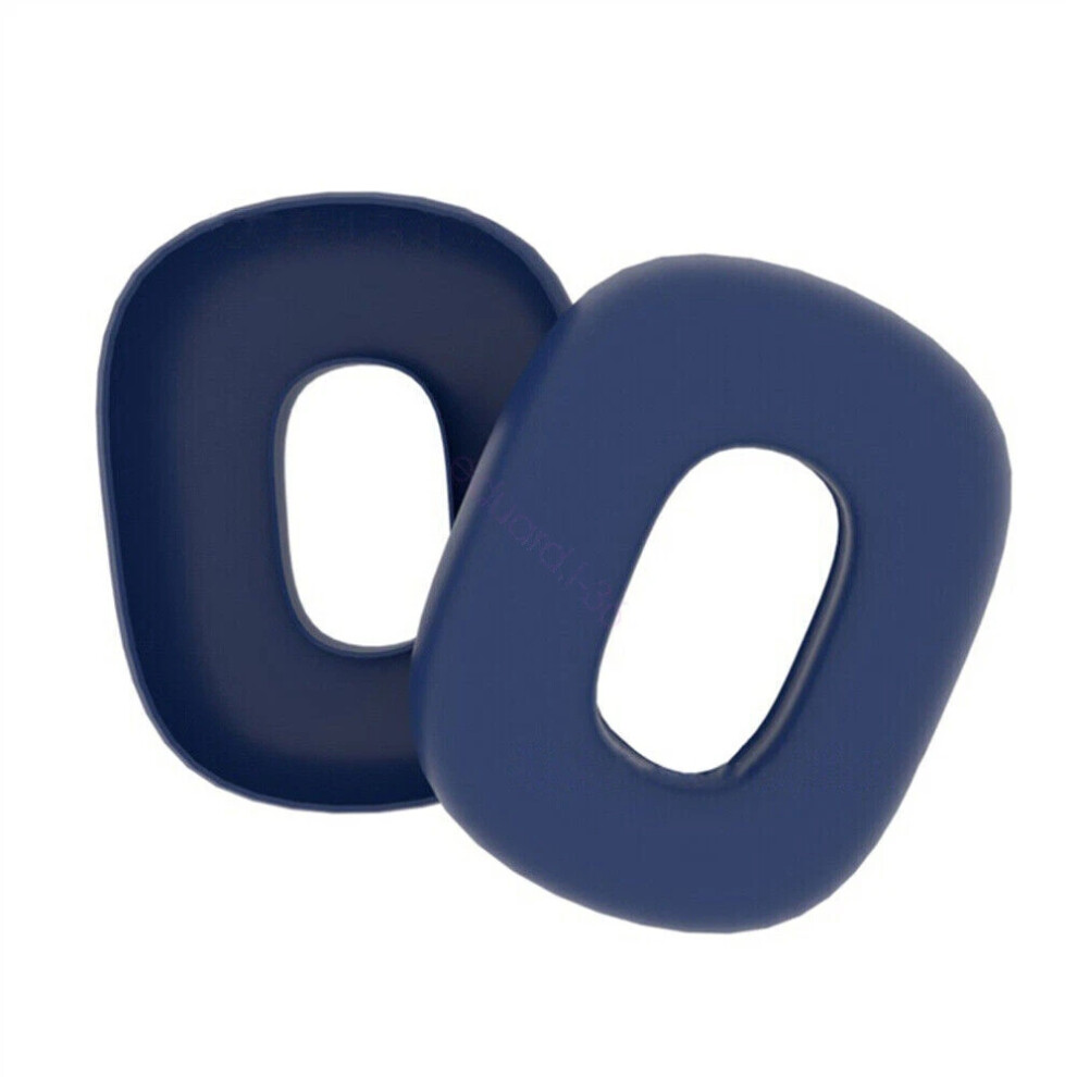 (Blue) Au For Airpods Max Earmuff Cover Headphone Cushion Ear Pads Silicone Replacement Blue 6963793728589