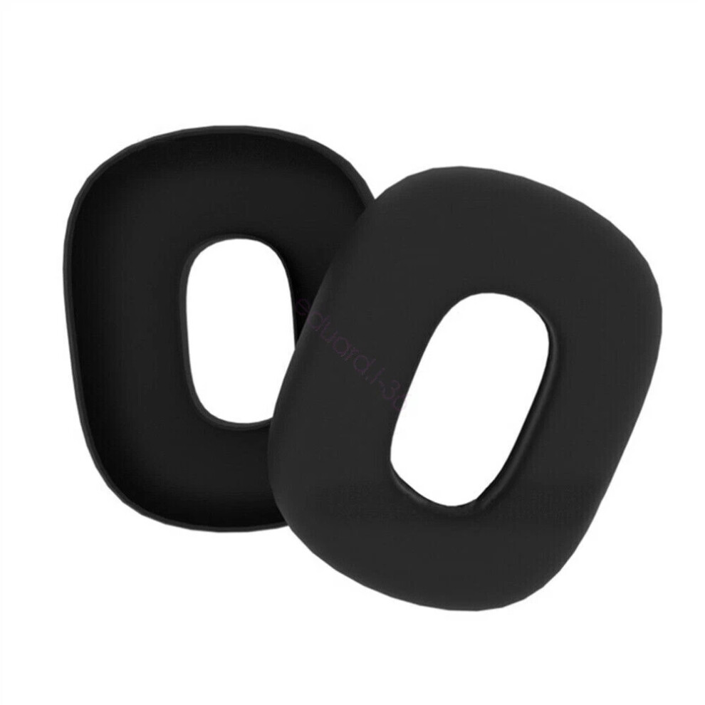 (Black) Au For Airpods Max Earmuff Cover Headphone Cushion Ear Pads Silicone Replacement Black 6963793728572