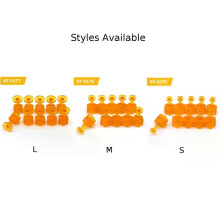 10 stücke S/m/l Drei Größe Kleber Tabs Dent Entfernung Werkzeuge PDR Orange Tabs Auto Paintless Dent