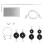 Physics Pulley Set Portable with Base Pulleys Block for Home School Students 1