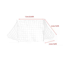 6 x 4 FT Fußball Fußball Sport Ersatz Fußball Torpfosten Netz für Sport Spiel Training Fußballtor