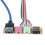 USB 20 + 30 Port Chassis PC Computer Fall 70cm Audio Front Panel Ersetzen Kabel 1pc 2