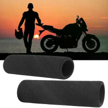 Motorrad Motorrad Anti Vibration Lenker Schaum Komfort Slip Über Griffe 2X Motorrad Anti Vibration