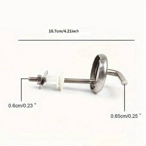 Toilet Seat Lid Hinges Sturdy Mounting Fixed Joint for Bathrooms Home 1