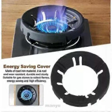 1 STÜCKE Wok Rack Gasherd Zugluftschutz Rutschfeste Ständer Sammeln Feuer Energiesparhaube Edelstahl