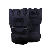 Mma Gloves Sparring Gear Waterproof Boxing Gloves for Adult Unisex Men Women Black