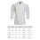 (XXL, White) Chef Coat Lightweight Chef Work Clothes Chef Jacket for Bakery Hotel Kitchen M 5