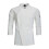 (L,White)Chef Coat Lightweight Chef Work Clothes Chef Jacket for Bakery Hotel Kitchen M 1