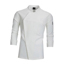 (4XL, White) Chef Coat Lightweight Chef Work Clothes Chef Jacket for Bakery Hotel Kitchen M