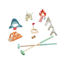 (Club length 60.5cm, Fun) Kids Golf Set Interactive Golf Club Set Toy for Children Kids Boys and Girls Basic