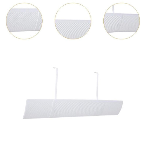 Retractable Air Conditioner Deflector for Winter and Summer Wind Guide Cover 2