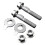 Suspension Arm Alignment cam Bolt Universal Camber Adjustment Screw Bolt Set 5