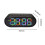 LED Digital Alarm Clock Timing Bedside Clock for Bedside Bedroom Living Room 2