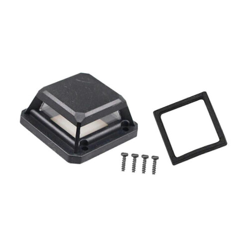 Level Meter Glass Window ABS Cover 12 Lines Dustproof Anti Scratch Accessory