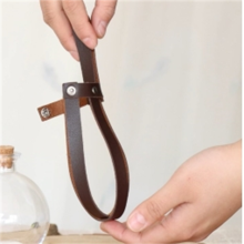 (STYLE A, One Size) Medieval Wizard Witch Dark Magic Cork Potion Glass Bottle Holder Steampunk Alchemist Healer Larp Cosplay Costume Belt Accessory