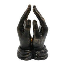 Praying Hands Statue Creative Gifts Patio Decor for Office Bedroom Bookshelf