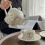 Porcelain Dinner Plate Elegant Dinnerware Serving Plate for Home Party Snack 4