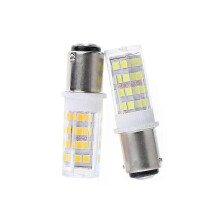 (A) BA15D Energiansäästömaissipolttimot Kristallilamppu 5W Led-valot ompelukoneen 220V korkea kirkkaus