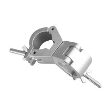(30 to 35mm, Argent) Shovel Mount for Roof Rack Strong 360 Degree Rotation Bike Flashlight Holder 25 to 30mm