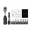 12 Pieces Mini Ratchet Screwdriver Set Sturdy with Extension Rod and 10 Bits 1